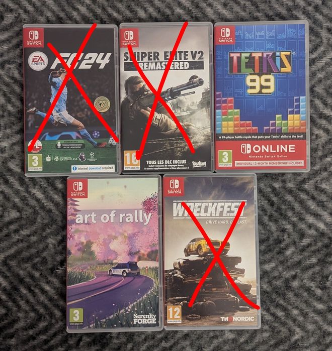 Art of Rally, Tetris 99 na Nintendo Switch