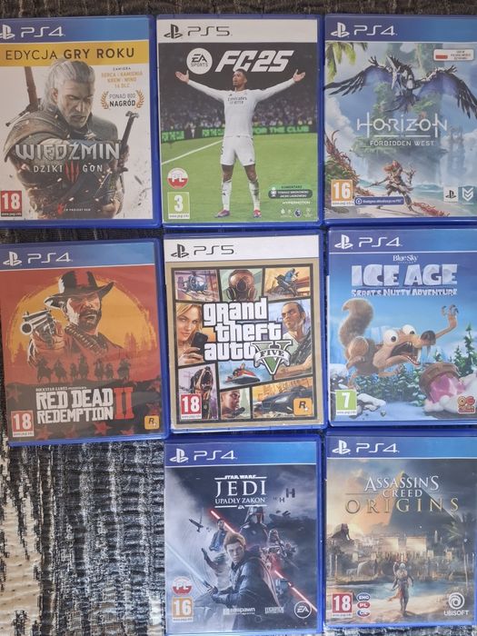 Płyty Gry PS4 PS5