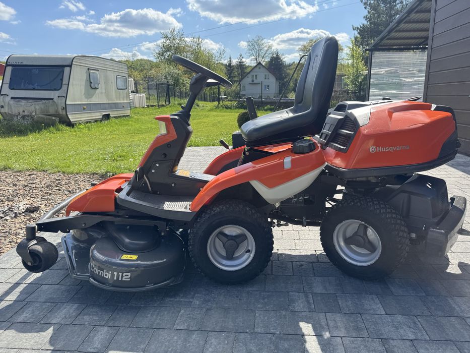 Traktorek kosiarka HUSQVARNA 16KM 4x4 V2, kawasaki,95mth!,gwarancja!