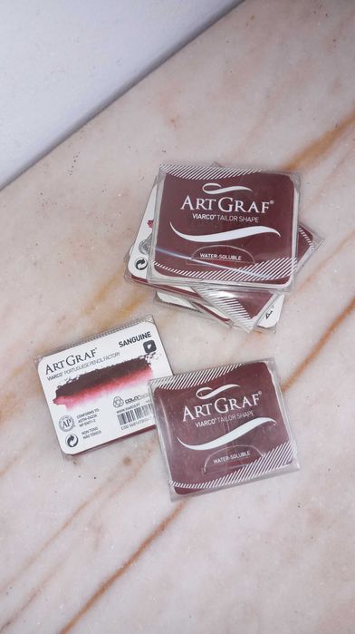 Grafite Aguarelável Artgraf - Forma de Alfaiate (SANGUINE)