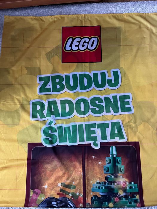 firanka baner lego święta
