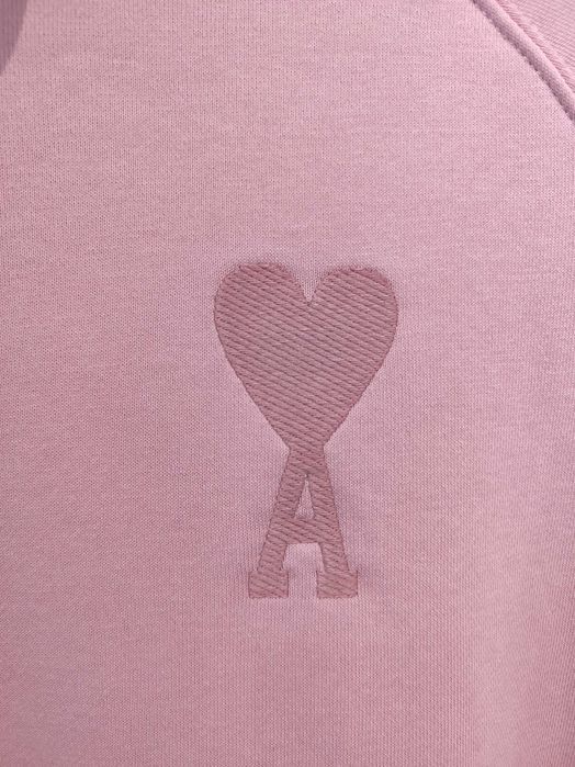 Худі AMI Paris Ami de Coeur Hoodie Pink