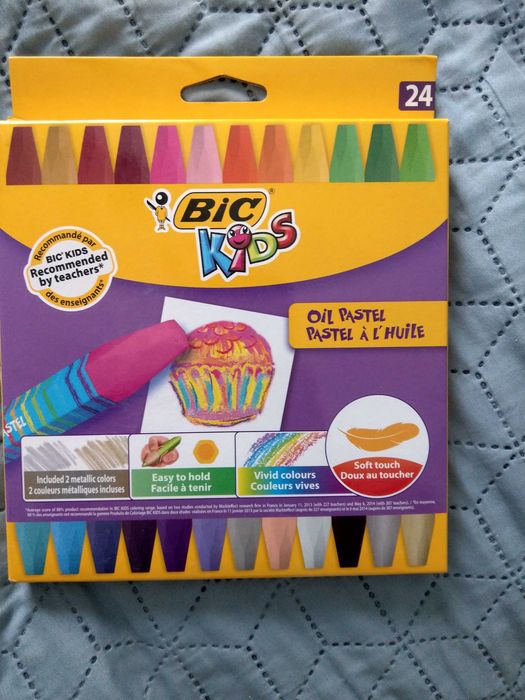Kredki oil pastele Bic 24
