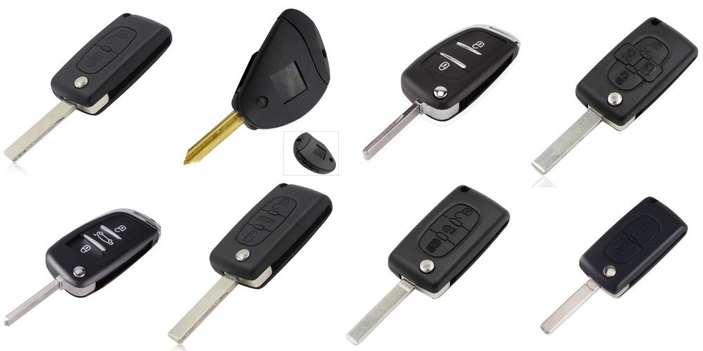 Корпус ключа Peugeot Fiat Citroen 307 308 508 207 C4 Scudo Expert ...
