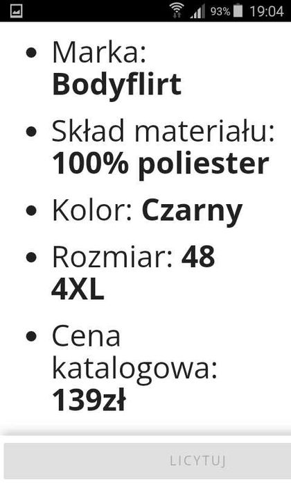 Sukienka coktailowa szyfonowa Bonprix