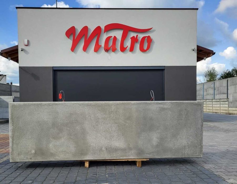 Mur oporowy typu L, mury oporowe elki 100x250 prefabrykat muru