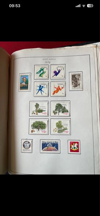 Livro selos America do norte