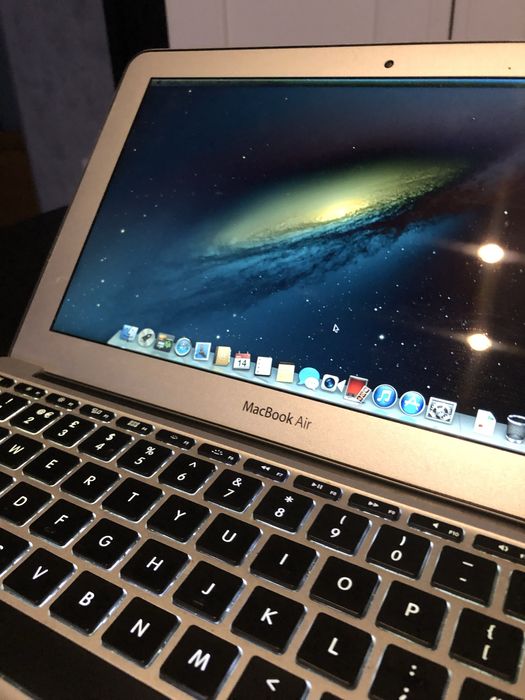 Laptop MacBook Air 11 A1465 / 2012 i5 3317u 4GB 128GB PODŚ KLAW Srebny