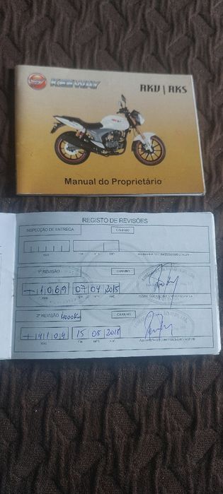 Keeway RKS 125 como nova