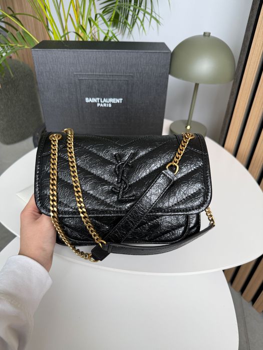 Сумка Yves Saint Laurent / сумочка ів сен лоран чорна