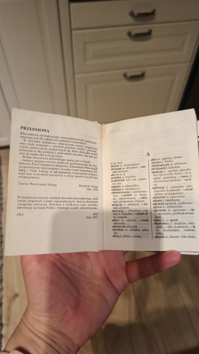Kieszonkowy słownik polsko-norweski