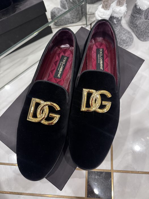 Туфлі бархатні Dolce&gabbana оригінал