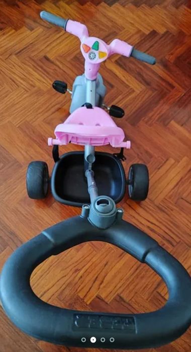 Triciclo evolutivo rosa