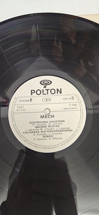Płyta winylowa grupy Mech
