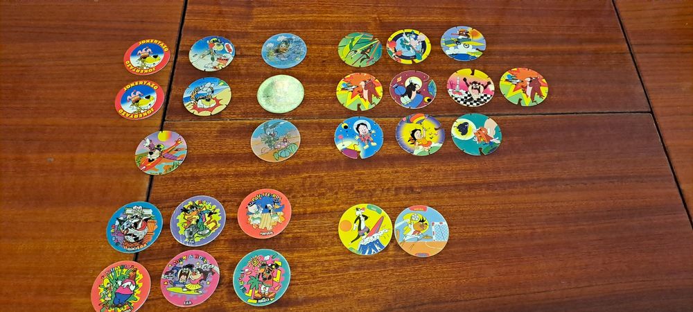 Novidade Coleção Tazos variados