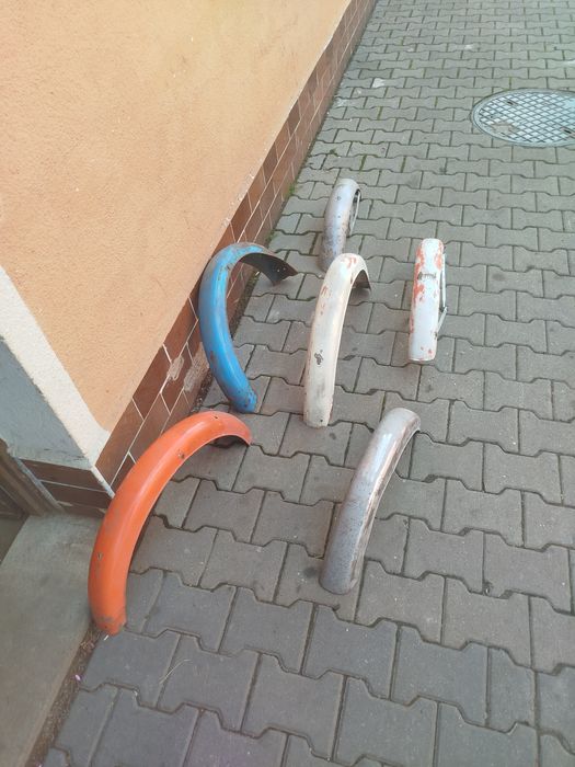 Stare blachy osłony błotnik zmd DDR komar