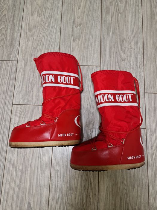 Мунбуты Tecnica Moon Boot Nylon red
