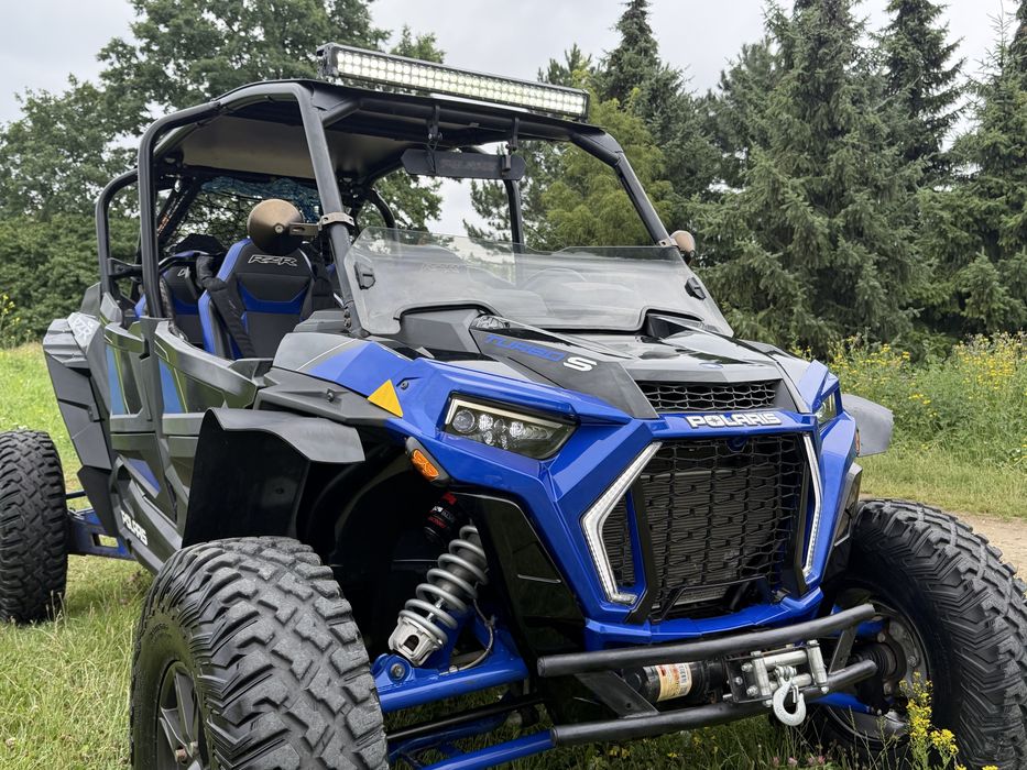 Polaris RZR Turbo S 200 koni Tylko 3 tys km przebiegu Jak nowy aktywne zawieszenie Dynamix salon Pl ride command ZAMIANA