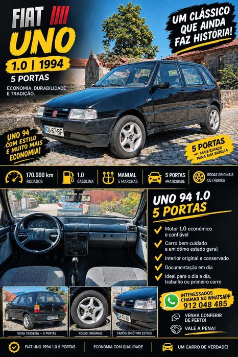 Fiat Uno ano 94