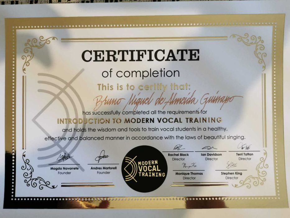 Aulas de canto, Public Speaking ou comunicação