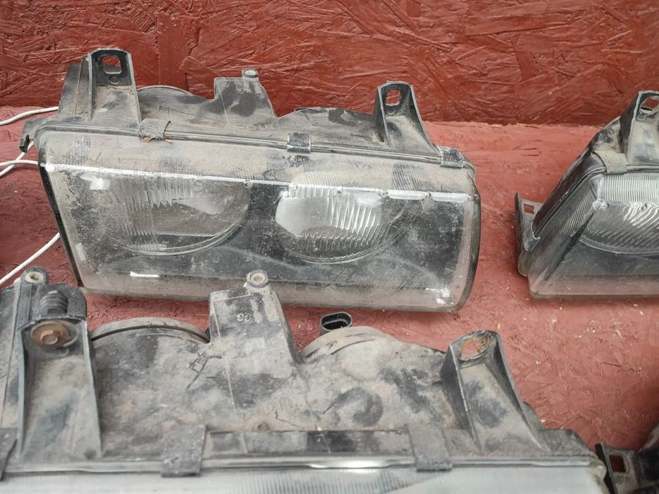 bmw e36 compact oryginalne lampy przednie lewa / prawa o nr. 63 12 8 3