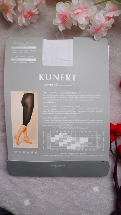 Rajstopy Kunert velvet 40 den XXL