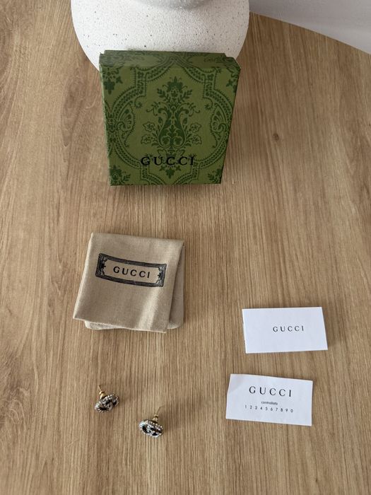 Kolczyki Gucci Biżuteria Marmot GG