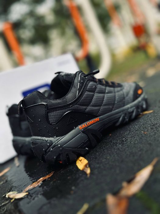 Серые кроссовки +10 -25 термо кросовки Саломон / Salomon