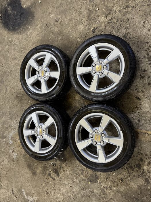 Koła alufelgi zimowe seat leon  audi 16” 5x112 ET 50 4x 6.5J 205/55/16