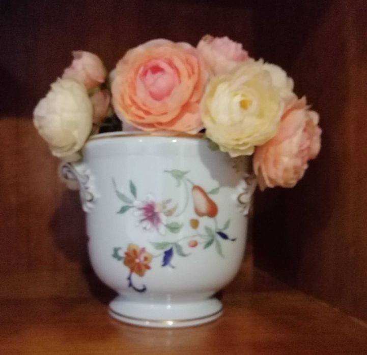 Cachepot porcelana Vista Alegre - Decoração Samatra