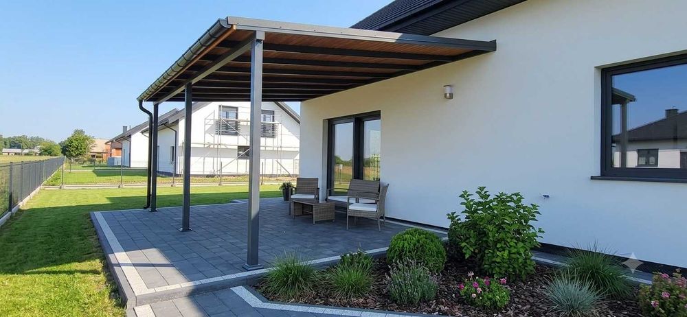 Zadaszenie tarasu Pergola z montażem Dowolny wymiar, szybko i solidnie