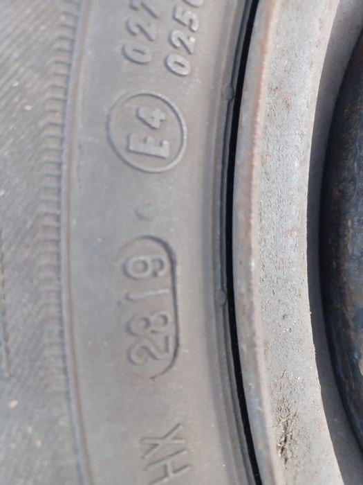 Koła, felgi stalowe z oponami 165/70 R14 zimowe Chevrolet Spark