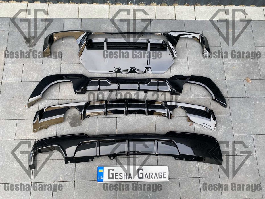 Дифузор g02f30G20f32f33f36f10f11g30f90g11g12 спойлер накладка M paket