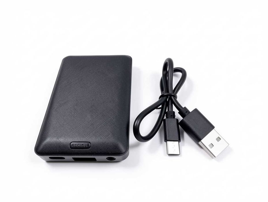 C158 Akumulator Powerbank 5000mAh 5V 2A Z Wyjściem DC I USB Do Podgrzewanej Odzieży Rękawic Skarpet Czapek Szalików I Kapci