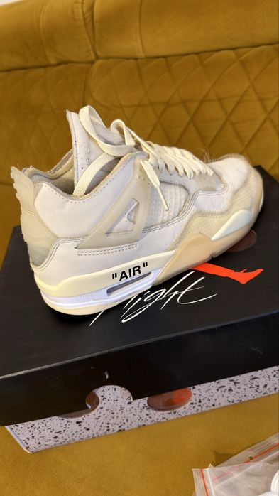 Air Jordan  4 Off-White Sail   r37,5