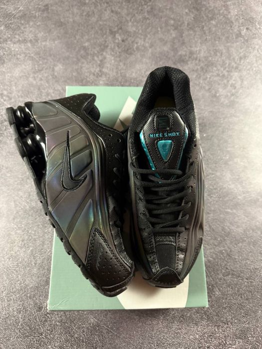 Nike Shox R4 SE Black Seaweed
