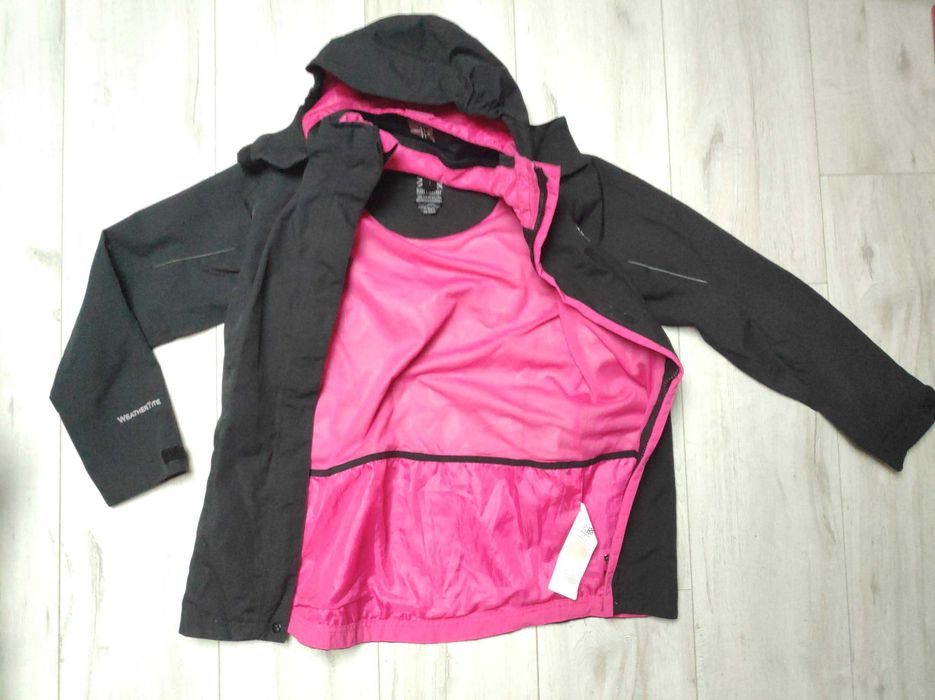 Czarna kurtka Karrimor, rozmiar 146-152