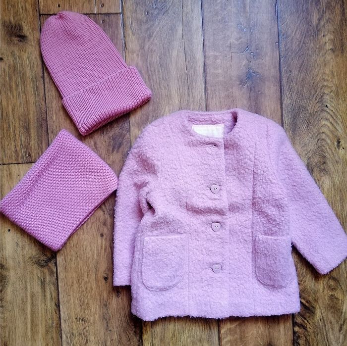 Пальто дитяче демісезон весна-осінь для дівчинки 86-92,від 1до3.5років