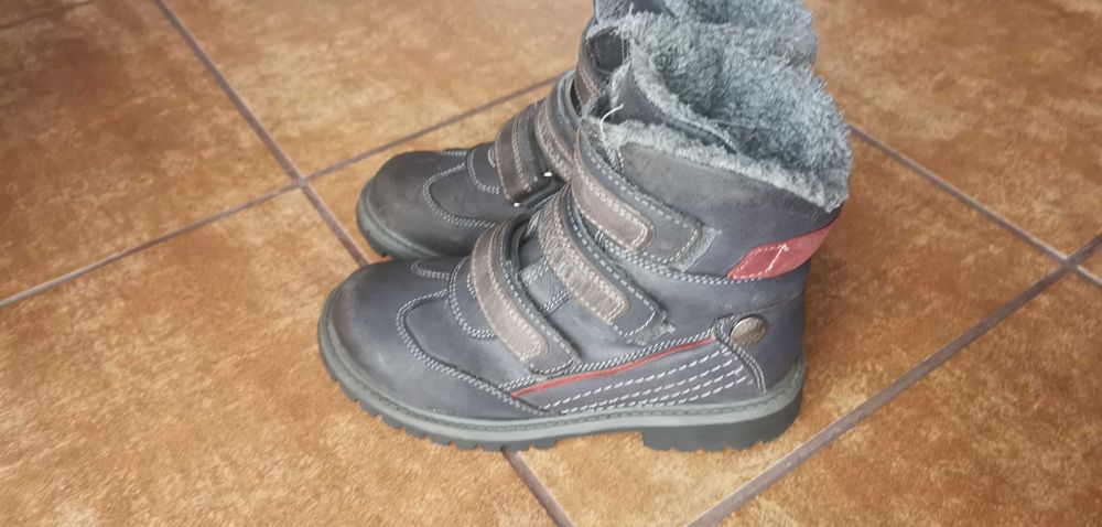 Skórzane Kozaki Lasocki Young 31