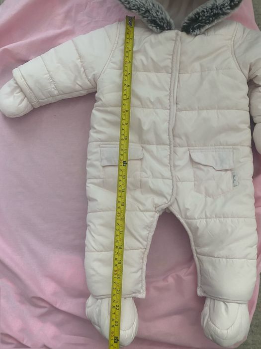 Комбінезон зимовий для дівчинки 6-9 місяців