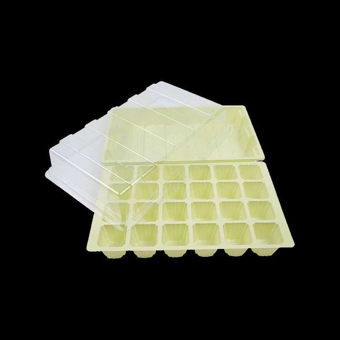 Лоток з кpишкою для виpощування pоcлин, 24 оcepeдки, 3шт. в комплeкті