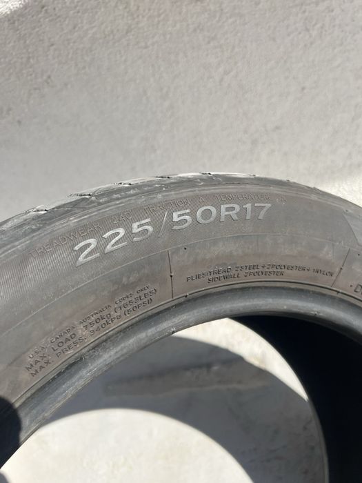 225/50/17 Hankook 2 pneus