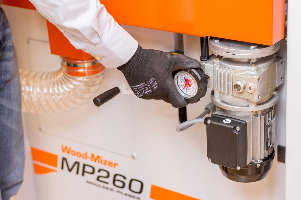 Strugarka czterostronna WOOD-MIZER MP260 frezarka