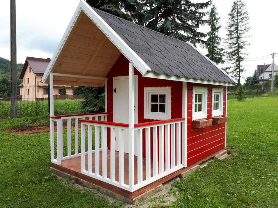 Domek dla dzieci malowany