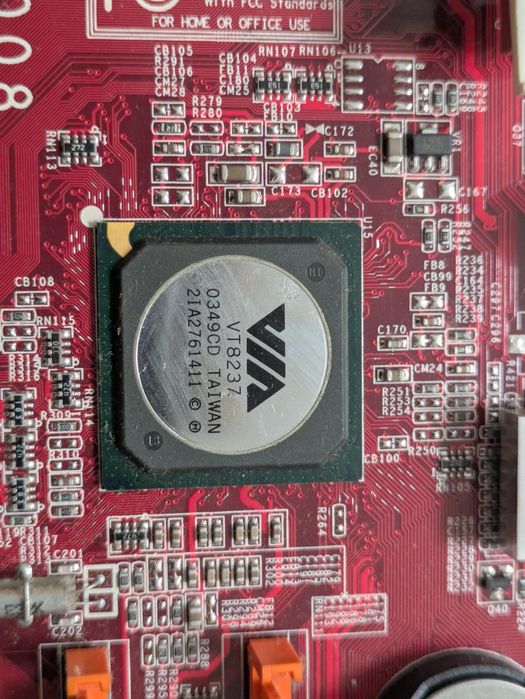 Płyta główna + procesor z demontażu komputera Vobis Digital VD 3088 Power