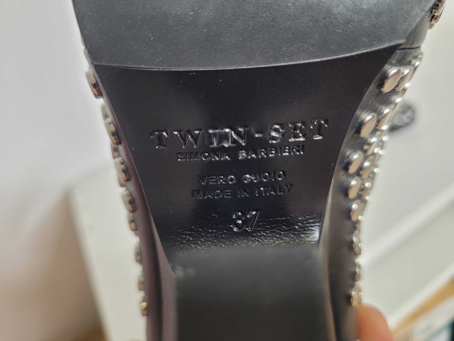 Kowbojki twinset vero cuoio 37