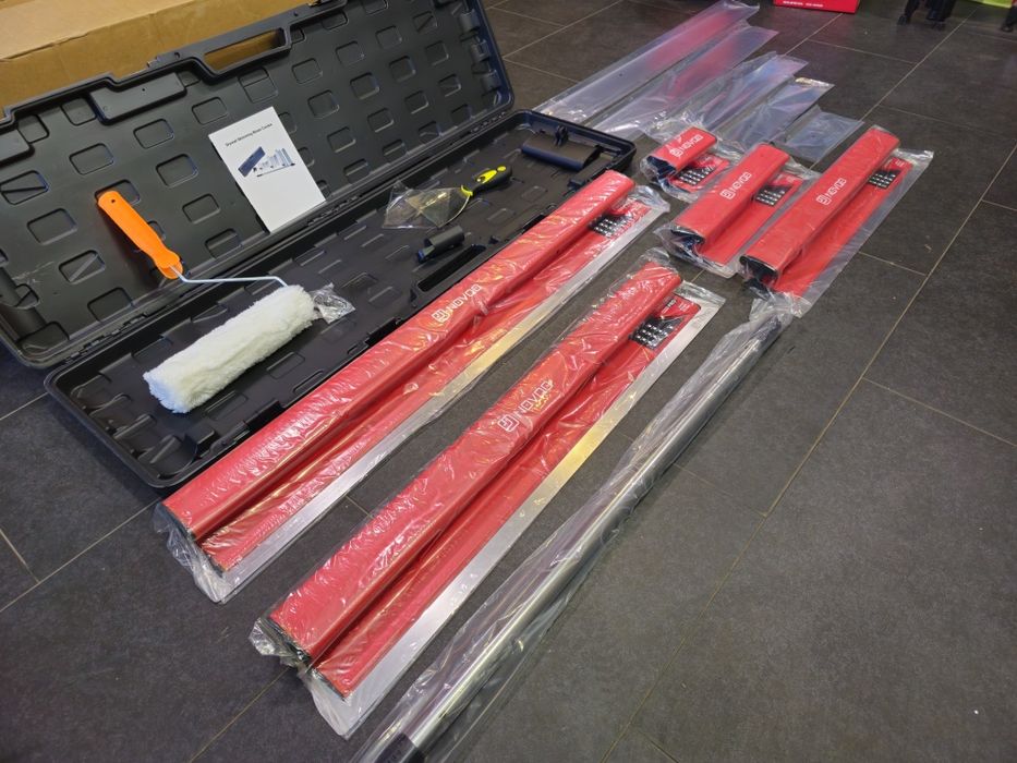 Набір шпателів для механічного нанесення FINISH PRO + Запасні леза