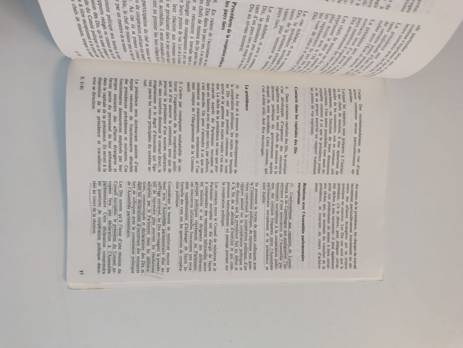 Union Européenne: Rapports Annuels 1981