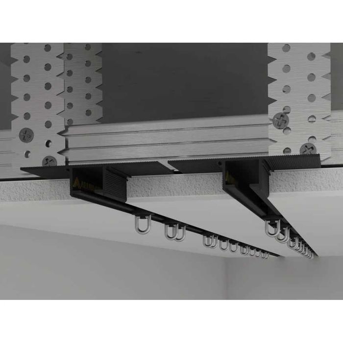 Теневой профиль шов. Парящий потолок. Карниз