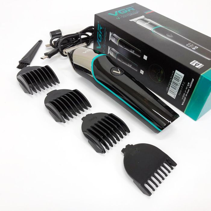 Машинка для стрижки VGR V-291 аккумуляторная триммер електробритва шей